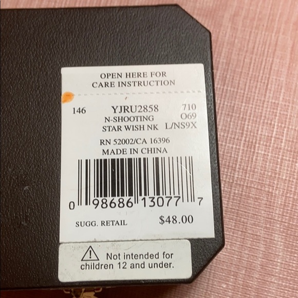 Juicy Couture Shooting Star Wish Necklace - Picture 4 of 4